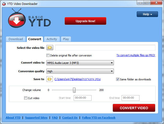 xetoware free youtube downloader conversion failed
