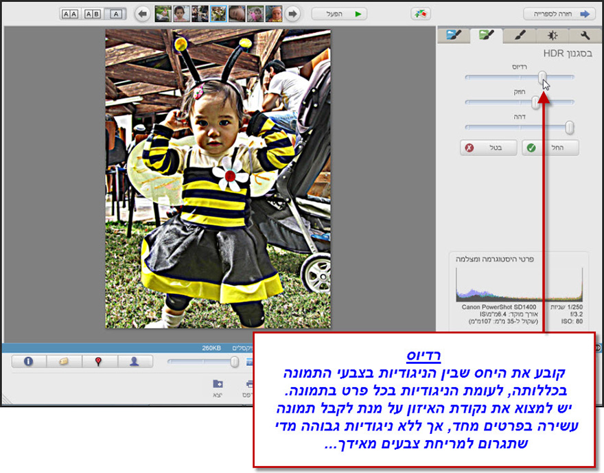 Picasa Photo Editor HDR Effect 2