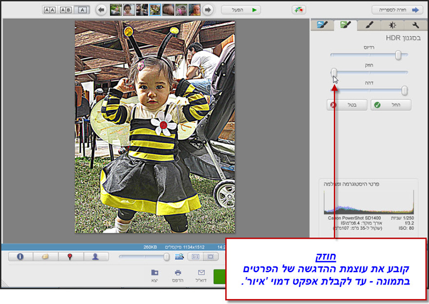 Picasa Photo Editor HDR Effect 3