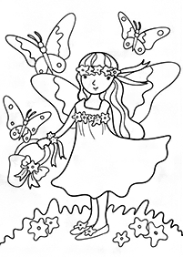 butterfly coloring pages - page 31