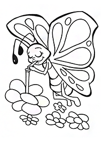 butterfly coloring pages - page 47