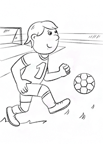 footbal coloring pages - page 42