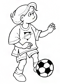footbal coloring pages - page 58