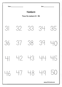 דפי עבודה מספרים - מספרים מעל 10 - דף מס. 19