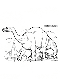 דפי צביעה דינוזאורים - דף מס. 32
