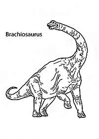 דפי צביעה דינוזאורים - דף מס. 52