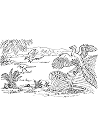 דפי צביעה דינוזאורים - דף מס. 53