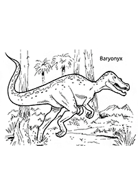 דפי צביעה דינוזאורים - דף מס. 56