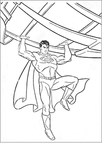 דפי צביעה סופרמן - דף מס. 31