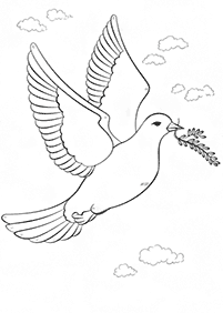 דפי צביעה ציפורים - דף מס. 25
