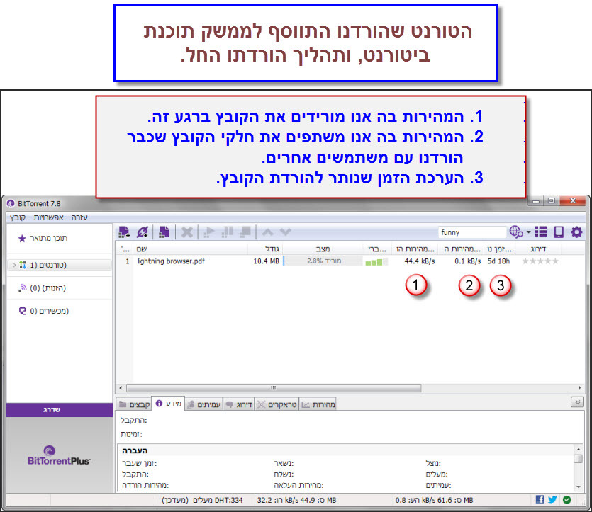 מדריך הורדת קבצים מהאתר "The Pirate Bay" עם ביטורנט - 6